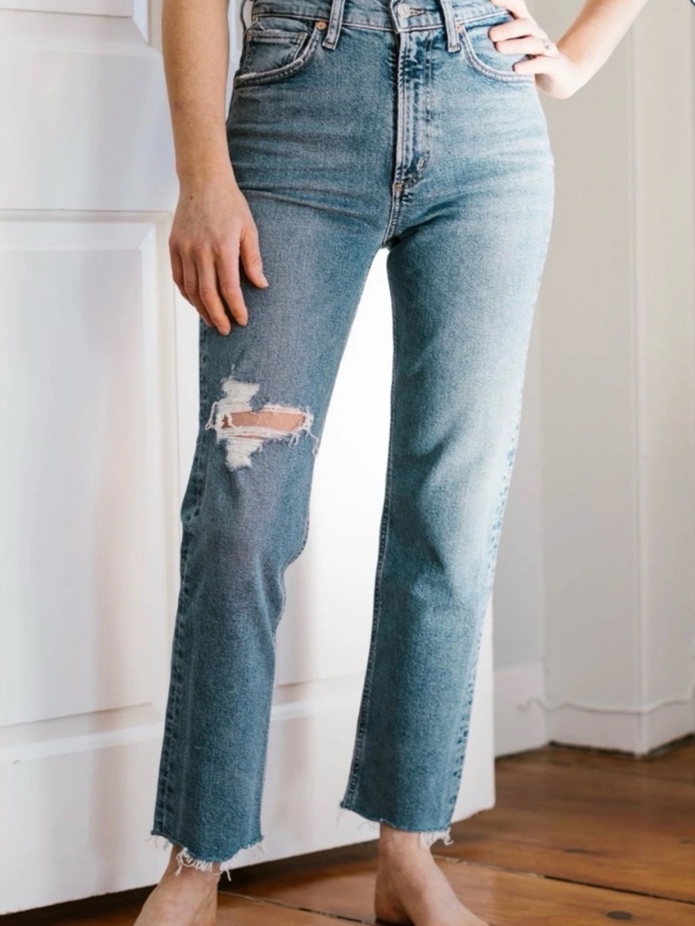 Citizens of Humanity Daphne Crop Size 27 Jean Denim